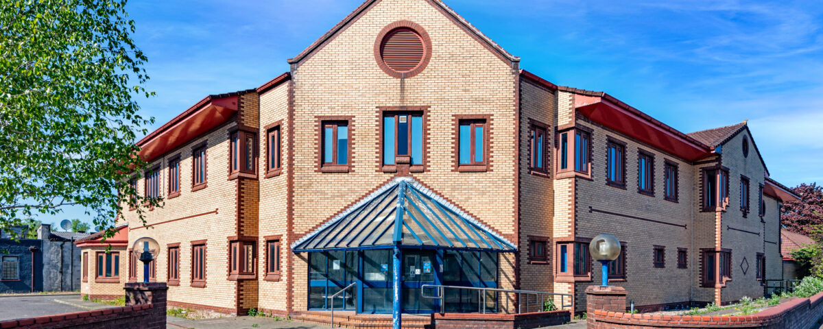 Locked Self Storage Alloa in the former police station on Mar Place, Scotland’s most secure self storage facility with heritage architecture and modern security.
