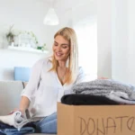 How to declutter your home by donating unwanted clothes and decluttering homes with organised storage solutions