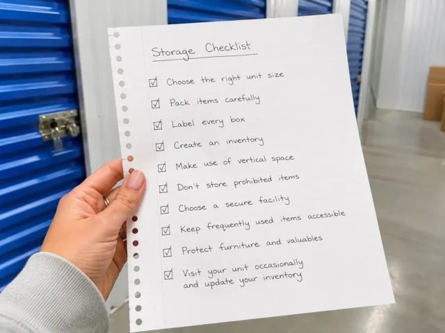 Self storage mistakes to avoid when using secure self storage in Alloa