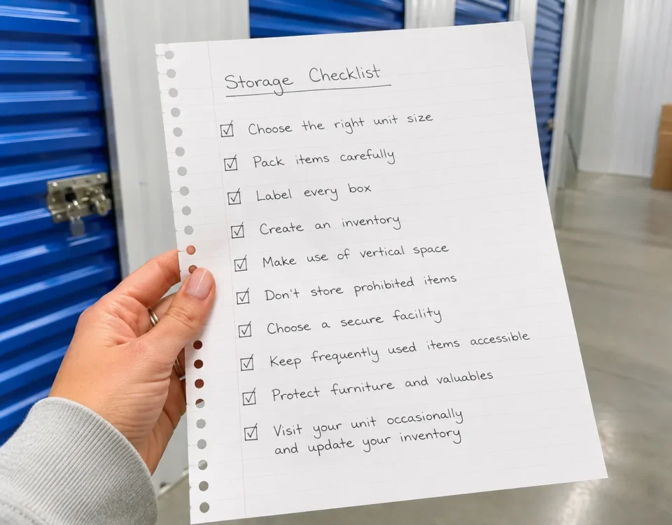 Self storage mistakes to avoid when using secure self storage in Alloa